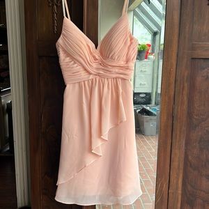 Pink semi formal dress
